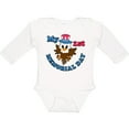 thumbnail image 3 of Inktastic My 1st Memorial Day with Baby Eagle Wearing Patriotic Hat Boys or Girls Long Sleeve Baby Bodysuit, 3 of 5