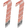 thumbnail image 6 of Tupkee Pre-Lit Candy Cane Decorations -Pathway Christmas Lights, 26-Inches 66 cm, Set of 5, Outdoor Christmas Decorations Yard Candy Cane Lights - 2 Pack Total 10 Lights, 6 of 6