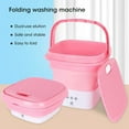Mini Folding Washing Machine with Drying Centrifuge for Clothes Socks