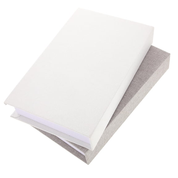 ELAYARD 2Pcs Faux Book Display Props Assorted Color Decorative Books for Bookshelf Decoration