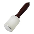thumbnail image 4 of Martillo de nailon resistente para trabajos en cuero con mango de madera pulida. Cabeza recta, 4 of 9
