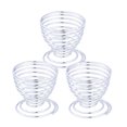 thumbnail image 1 of MasteelfCA 3pcs Makeup Sponge Storage Shelf Bracket Powder Puff Stand Holder Rack Egg Powder Puff Bracket Beauty Shelf Holder Tool (Silver), 1 of 7