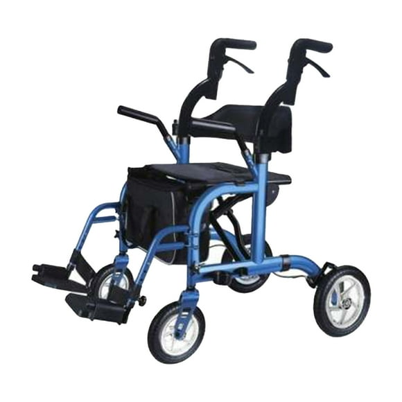 Andadera para adulto con asiento Andafacil 2 en 1 Azul Andadera