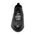 thumbnail image 6 of Stacy Adams Sandoval Cuban Heel Boot Croco print Black 25666-001, 6 of 7