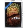 thumbnail image 3 of A Nightmare on Elm Street - Ice Cream Parlor Wall Poster, 22.375" x 34", Framed, 3 of 3