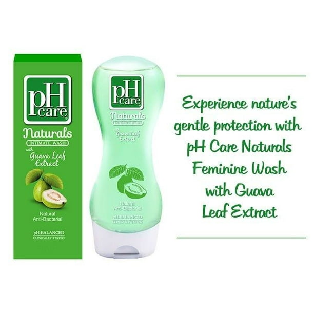 PH Care Intimate pH Balanced Feminine Wash 150mL Large Size (New Stock) (Naturals w/ Guava Leaf