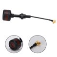thumbnail image 4 of Antenas de codo para drones de carreras FPV de 2 piezas de 5,8 GHz, RHCP, ganancia de 1,2 dBi, conector MMCX, 4 of 8