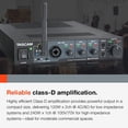 thumbnail image 3 of TASCAM MA-BT240 Amplificador de mezcla con Bluetooth, mezclador de instalación de 240 W para espacio, 3 of 6