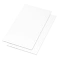 thumbnail image 1 of 2pcs Hoja de Acrílico Transparente 8"x4"x0.06" Fundido Claro con Papel Protector Señales DIY Exhibición Rectangular Transparente, 1 of 4