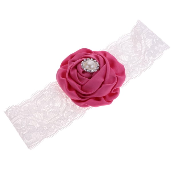 Diadema para cabellero Infántil Bebé Maravilosa de Fotografía para Ocaciónes de Flor Diamante Artificial Yotijar hairband para niña