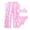 Pink, variant on REDARER Girls 3 Pieces Bikini Bathing Suit with Rash Guard Pants Swimwear Cover Up Sets,Girls Swimsuit,11-12 Years
