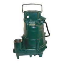 Zoeller Submersible Effluent Pump,4/10hp,8.5A 152-0002