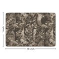 thumbnail image 5 of Brown Camo Deer Tree Pattern Flannel Non Slip Door Rugs,Washable Door Mats Indoor,Decorative Door Mats,Dirt-Resistant and Absorbent Doormat for Entrance,Bedroom,Kitchen,Bathroom,23.5x16in(60x40cm), 5 of 5