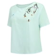 thumbnail image 5 of Office Wear for Women 2026 Kelon Blouses for Women Short Sleeve Shirts Cowl Neck Boho Tops Summer Outfits 2026 Fashion Clothing Blouses, XL, 5 of 9