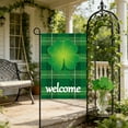 thumbnail image 6 of St. Patrick‘s Day Garden Flag, Reversible Outdoor Yard Decoration for Porch, Patio, and Fence, Irish Themed Festival Welcome Sign(Green,C), 6 of 6
