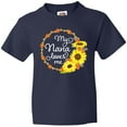 thumbnail image 3 of Inktastic My Nana Loves Me with Sunflower Wreath Youth T-Shirt, 3 of 5
