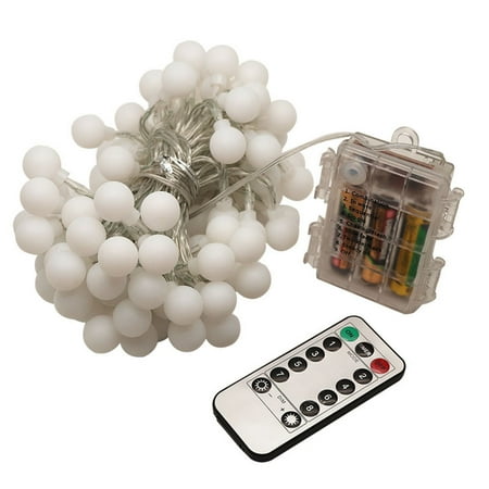 

Kitchen Utensils Set Kitchen Cooking 5M 50 LED Ball Light String Light LED Battery Remote Control Waterproof Romantic A