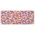 thumbnail image 1 of Pineapple Kitchen Mat, Lively Colored Print Natural Leaves Hibiscus Flowers Pineapples Tropic Hawaii, Plush Decorative Kitchen Mat with Non Slip Backing, 47" X 19", Multicolor, by Ambesonne, 1 of 1