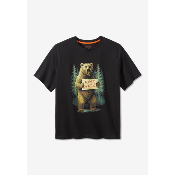 Boulder Creek by KingSize Men's Big & Tall Nature Graphic Tee