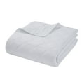 thumbnail image 4 of VCNY Home Lucy 3-Piece White Diamond Pinsonic Quilt Set, Full/Queen, Adult, Unisex, 4 of 5