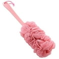 thumbnail image 1 of Long Handle Exfoliating Loofah, Shower Sponge, Body Scrubber, Shower Puff, Back Brush, Back Scrubber, Bath Mesh Sponge, Loofah, Back Scrubber, Shower Loofah, Bath Brush Long Handle (Pink), 1 of 7