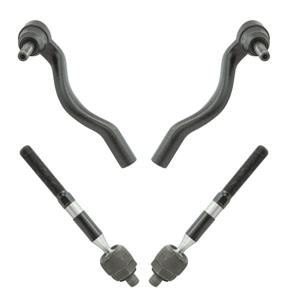 TRQ Front Tie Rod Set Fits Select 2011-2015 Dodge Durango Jeep Grand Cherokee