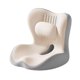 thumbnail image 5 of Cojín ergonómico de asiento, almohada de soporte suave para sillas de oficina y comedor, para el coxis. Beige, 5 of 9