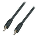 thumbnail image 2 of LINDY 35641 1 m 3.5 mm Male to 3.5 mm Male Multimedia Audio Cable,Black, 2 of 2