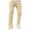 Khaki, variant on Stacked Jeans Men Skinny Ripped Jeans Slim Fit Denim Pants Y2K Trouser Fashion Design