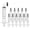 Clear-2.5ML, variant on Gufastore Lab Syringe Multi-Purpose With Cap 5 Pack 20ml