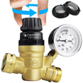 thumbnail image 2 of RV Water Pressure Regulator Adjustable Handle with Gauge for RV Campervan Travel Trailer Upgrade Wa, 2 of 5
