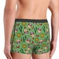thumbnail image 4 of JUNZAN Vintage Sugar Skull Mens Underwear Boxer Briefs for Men’s-Large, 4 of 7