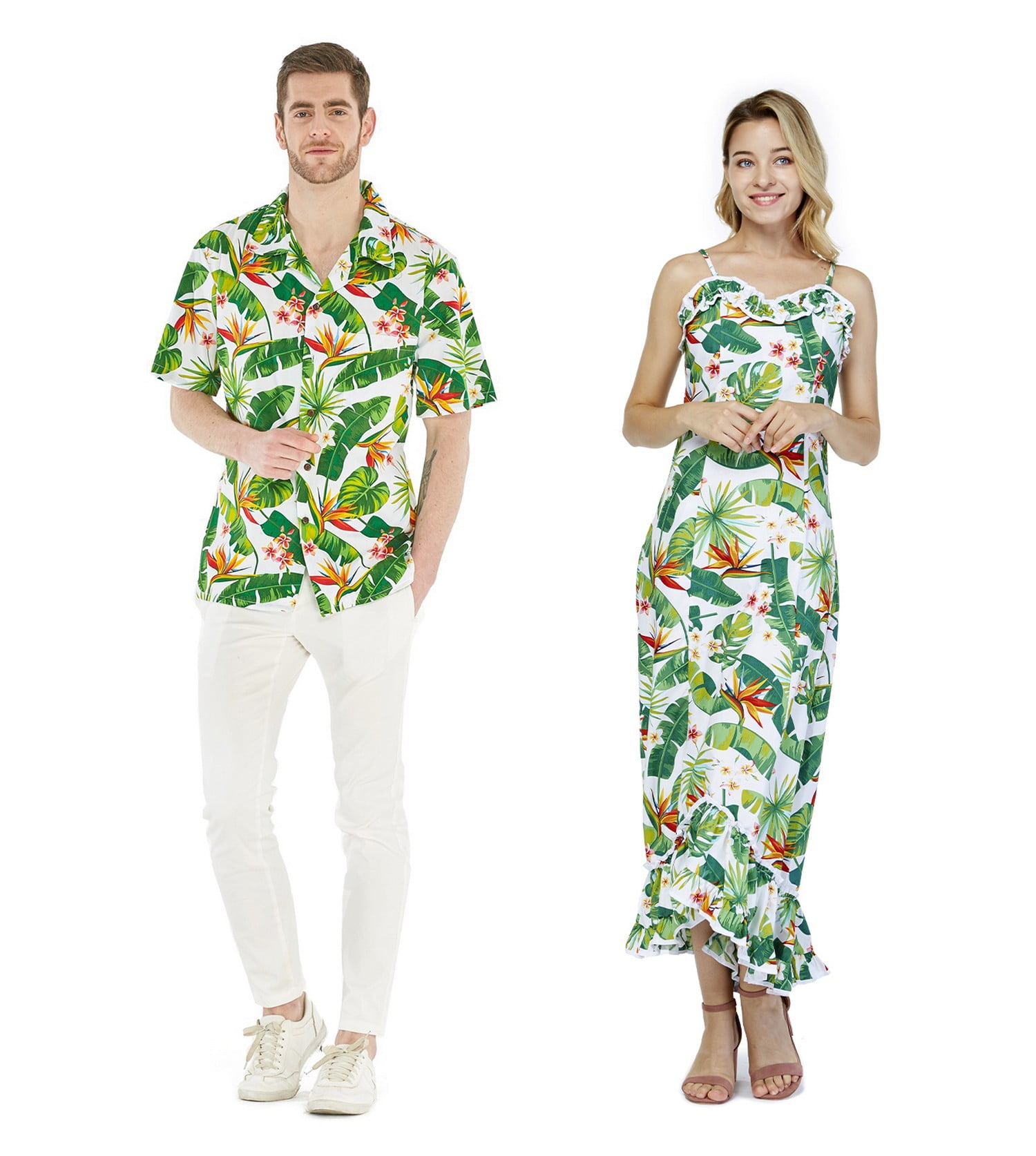 matching luau outfits