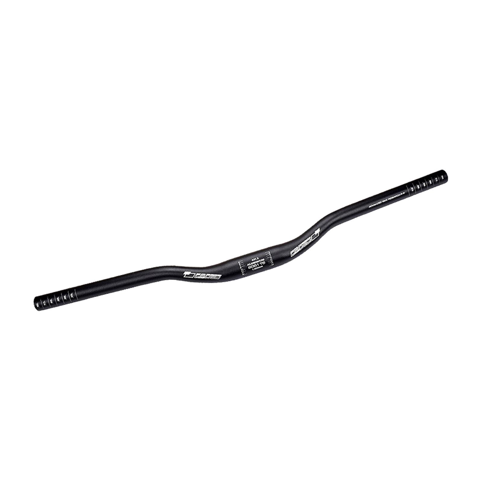 Mountain Bike Handlebar 31.8mm Riser Handlebar for BMX Riding Parts Black
