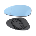 thumbnail image 6 of 3X Left Driver Side Blue Wing Door Mirror Rearview Mirror Glass Heated for- 1 3 Series E81 E87 E82 E46 E90 E92 Z4 E85, 6 of 10