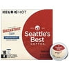 Medium Roast Single Cup Coffee For Box Of 18 Keurig Brewers, Seattles Best Coffee Breakfast Blend (18 Total K-Cup Pods)