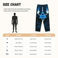 thumbnail image 6 of Bill Cipher Women's Pajama Pants Comfy Casual Loose Sleep Bottoms Pants Drawstring Wide Leg Long Lounge Pants, 6 of 8