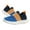 Blue, variant on Huanglei Children's Lightweight Breathable Sports Shoes Lace Up Running Sneakers