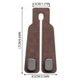 thumbnail image 3 of BotaniNest Heavy Duty Seat Back Hooks For Organizing Headrest Storage., 3 of 5