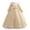 A122 Rose Gold, variant on Xdegoge Dress for Girls Black Embroidered Floral Tulle Ball Gown with Bow Belt Formal Evening Party Wedding Attire