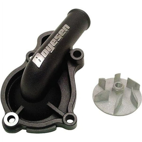 Boyesen Supercooler Black Water Pump Cover & Impeller Kit (WPK-06B)