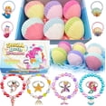 thumbnail image 2 of BUDAO00 Bath Bomb Gift Set with Surprise Inside, 9Pcs Colorful Handmade Kids Safe and Gentle Spa Bath Fizz Balls Kit, Birthday Christmas Gift, 2 of 9