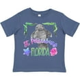 thumbnail image 3 of Inktastic St. Petersburg Florida Cute Swimming Manatee Boys or Girls Toddler T-Shirt, 3 of 5