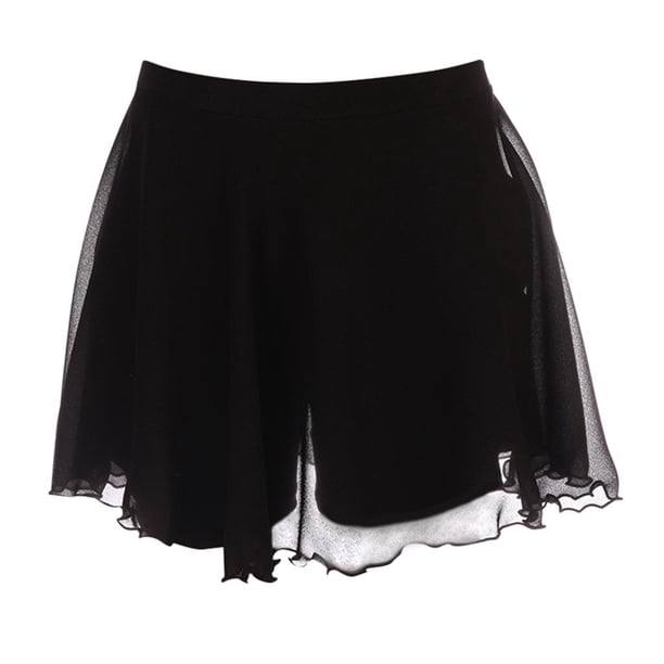 Vestido De Patinaje Sobre Hielo Para Mujer Falda De Patinaje Sobre Ruedas Pantalones Cortos Protectores Ropa L Sunnimix Pantalones cortos de vestir de patinaje sobre hielo