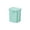 Green, variant on Tepsmf Macaron Color Rectangular Storage Box with Lid Desktop Plastic Small Organizer Container for Pens Crafts Desk Supplies