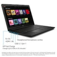 thumbnail image 6 of HP 15.6" Laptop, AMD Ryzen 3 2200, 1TB HDD, 4GB SDRAM, Jet Black, 15-DB0066WM, 6 of 9