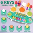 thumbnail image 5 of 20 in 1 Baby Musical Toys - Interactive Piano Keyboard Drum Set for Infant 6 9 12 18 Months, Toddlers 1-3, Early Learning Development Educational Toy, Birthday Gift for Boys Girls 1 2 3 4, 5 of 8