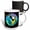 Multicolor, variant on 3drose, Blue and Gold Macaw Bruh, 11oz Two-tone Black Mug