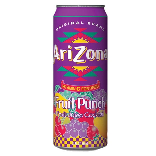 Arizona Tea Fruit Punch 23 Oz Big Cans Pack of 24