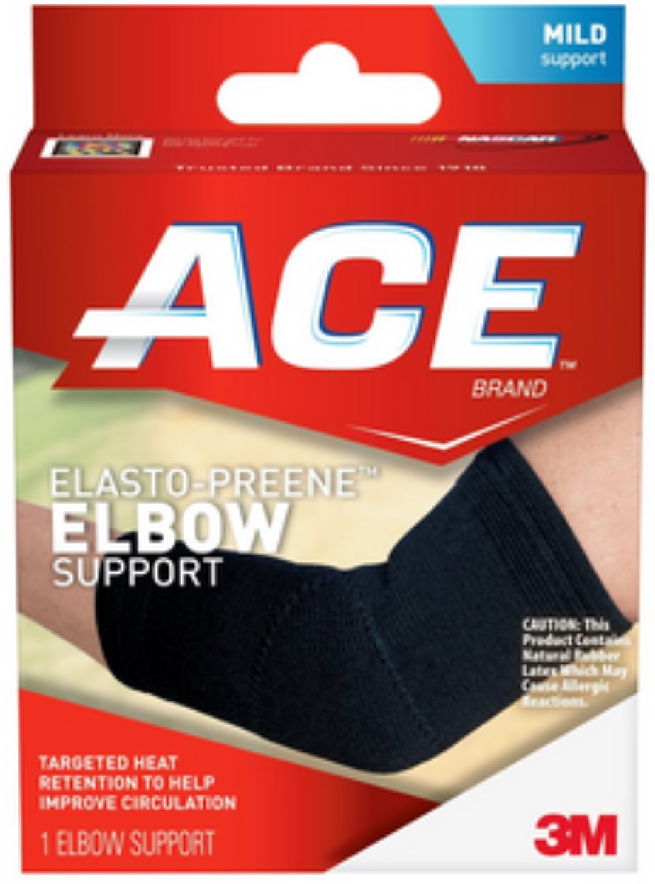 Support Coude ACE Elasto-Preene - Confort Et Compression - Taille L/XL - Pour Raideurs Et Blessures